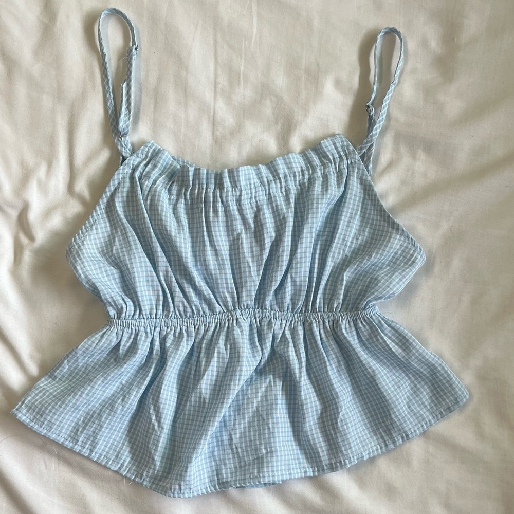 pacsun Tie Back Babydoll Tank Top size small